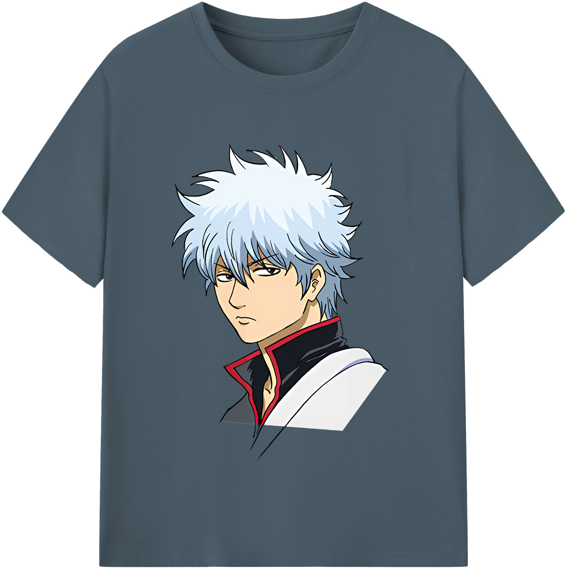 （画像用） ぎんたま 坂田銀時（さかたぎんとき） 神楽 志村新八（しむら しんぱち） GINTAMA Sakata Gintoki Kagura Shimura Shinpachi 綿100％半袖Tシャツ（フロントプリント）